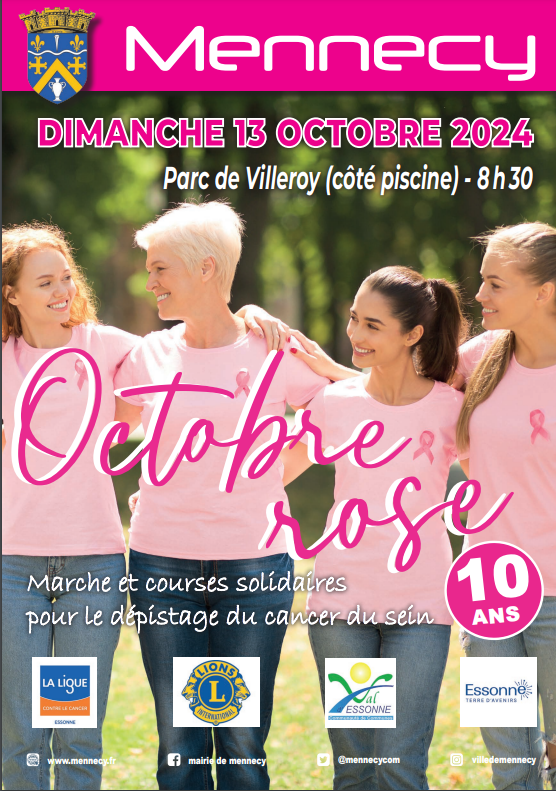 OCTOBRE ROSE MENNECY 2024